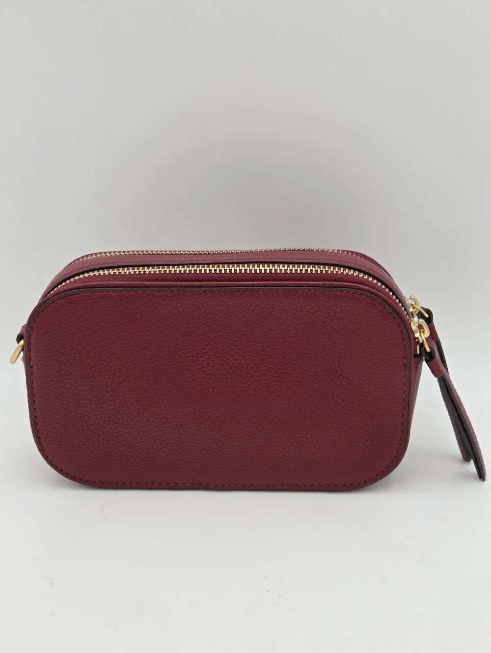 Tory Burch Mini Miller Crossbody In Burgundy